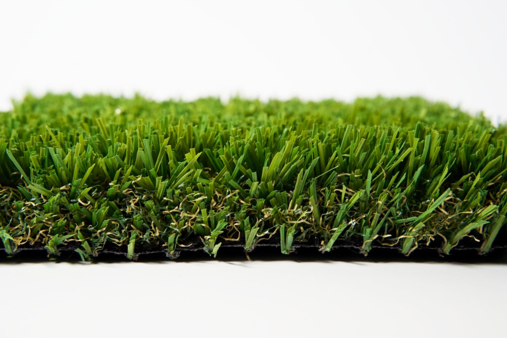 a close up of a grass mat