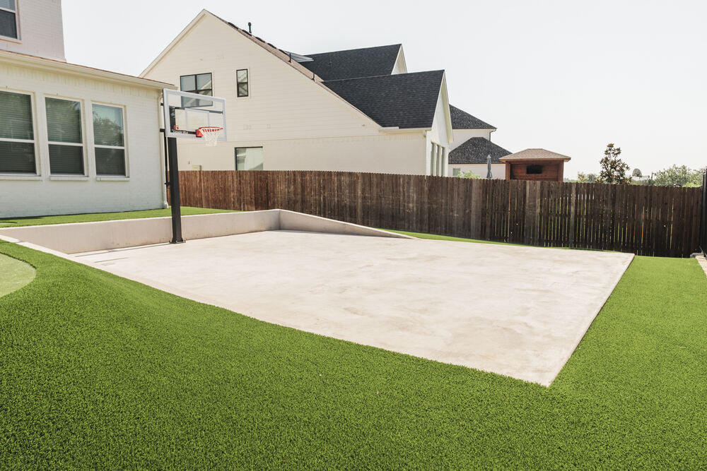 courts and fields commercial projects at WinterGreen Synthetic Grass