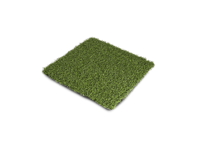 a square artificial green grass