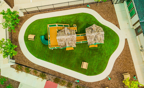 playground birdseye view by wintergreen