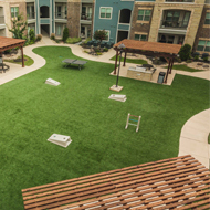 interior courtyard